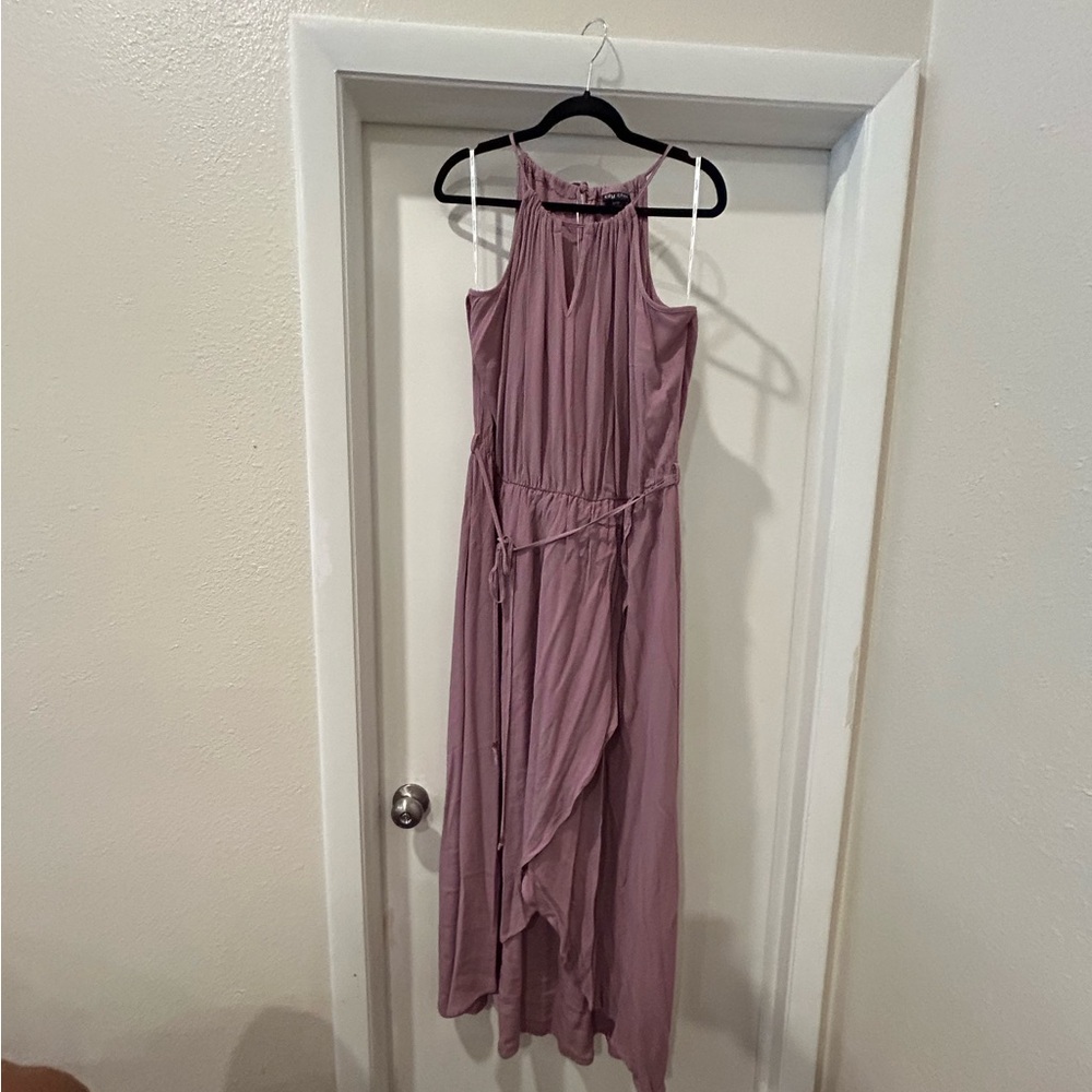 NWT City Chic light purple maxi dress 18W